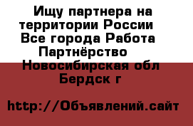 Ищу партнера на территории России  - Все города Работа » Партнёрство   . Новосибирская обл.,Бердск г.